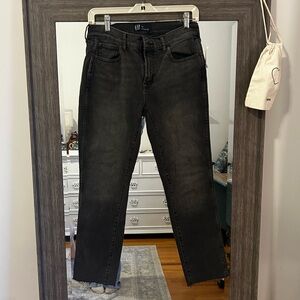 Never worn Gap straight leg jeans